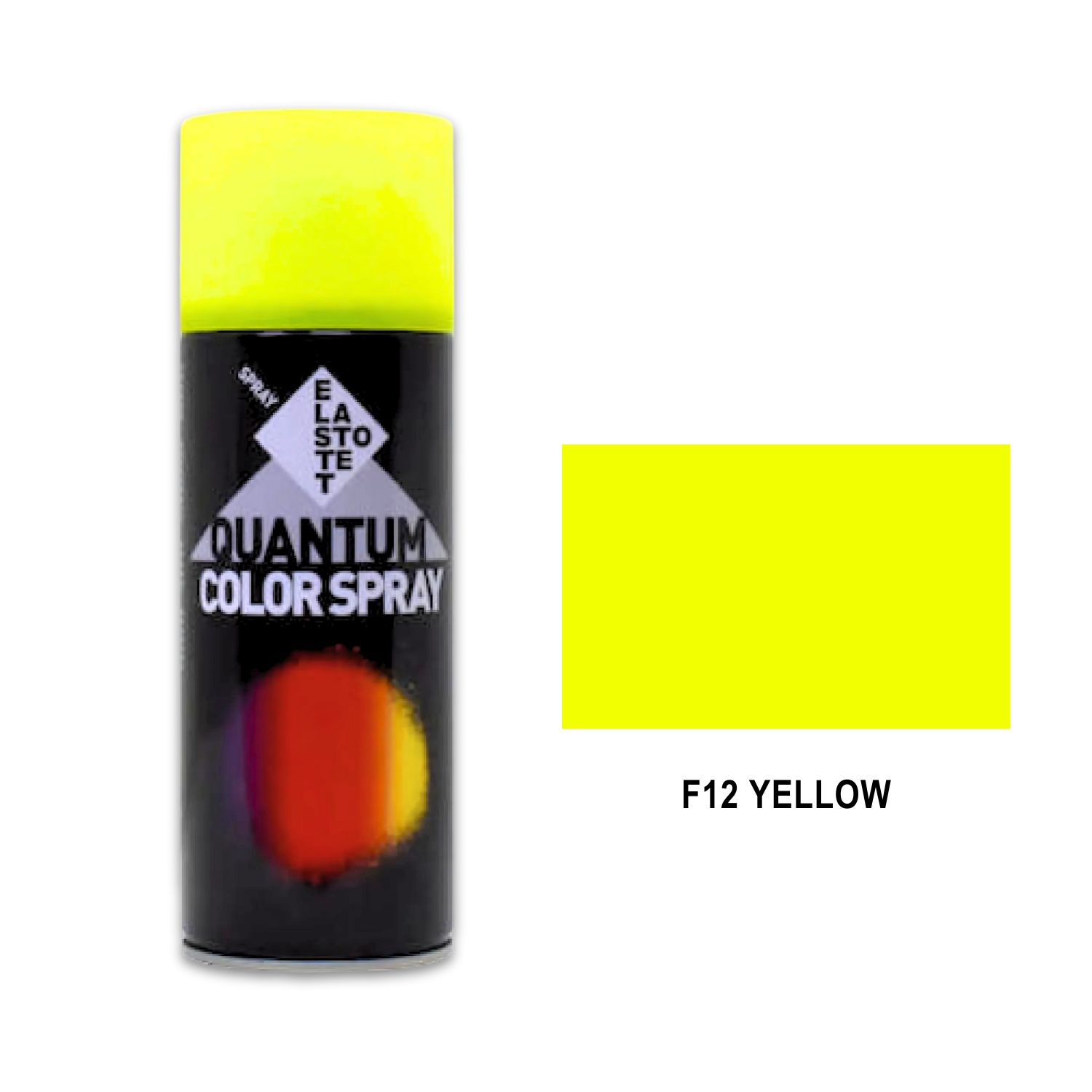 Σπρέι φωσφοριζέ φθορίζων κίτρινο F12 - 400ml