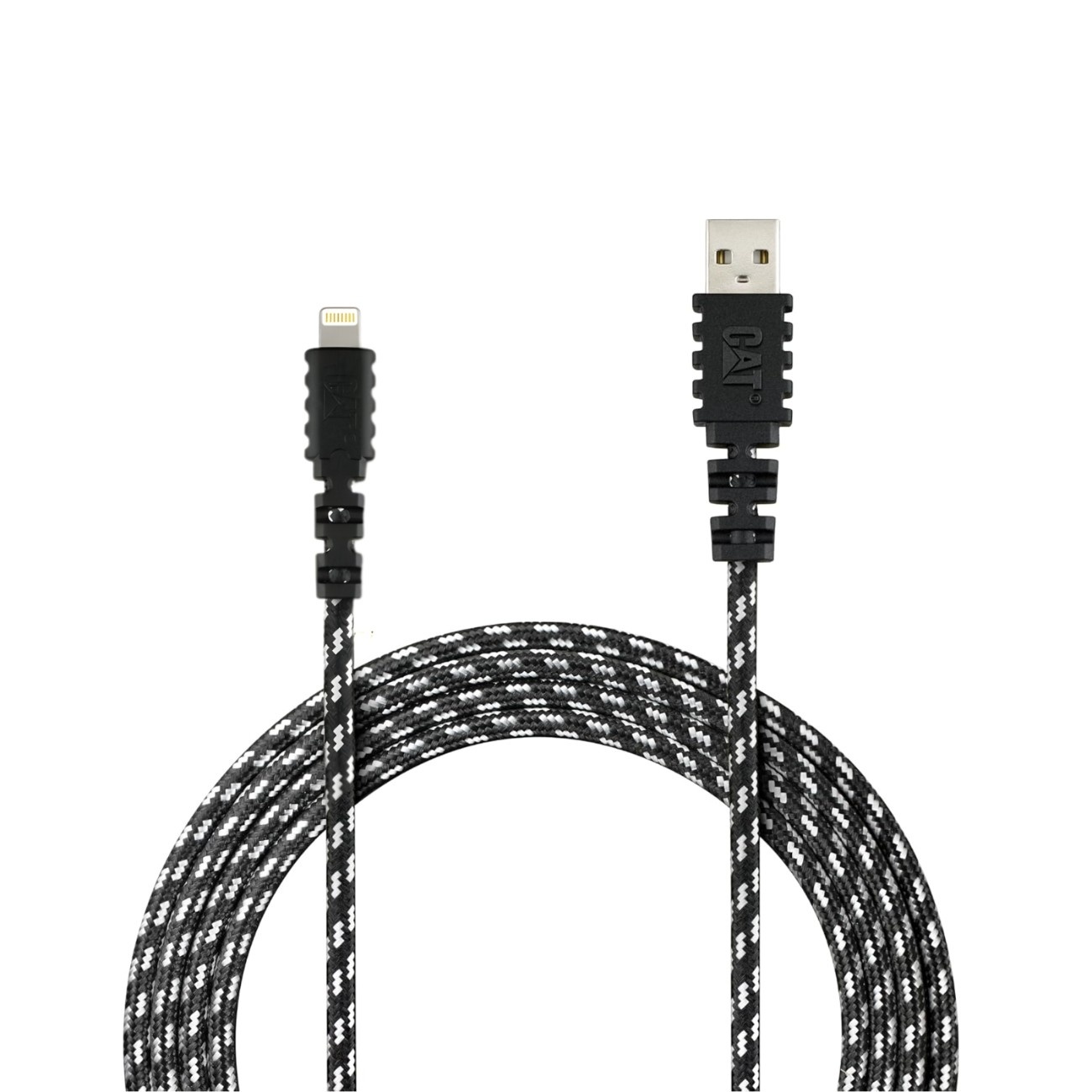 CAT Καλώδιο φόρτισης USB to Lightning 12W μαύρο 3m ACLG