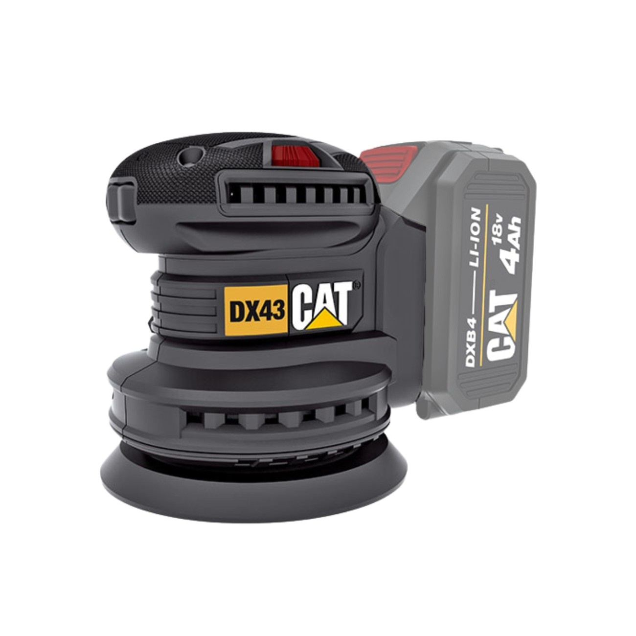 CAT Solo Τριβείο έκκεντρο 125mm Brushless 18V DX43B