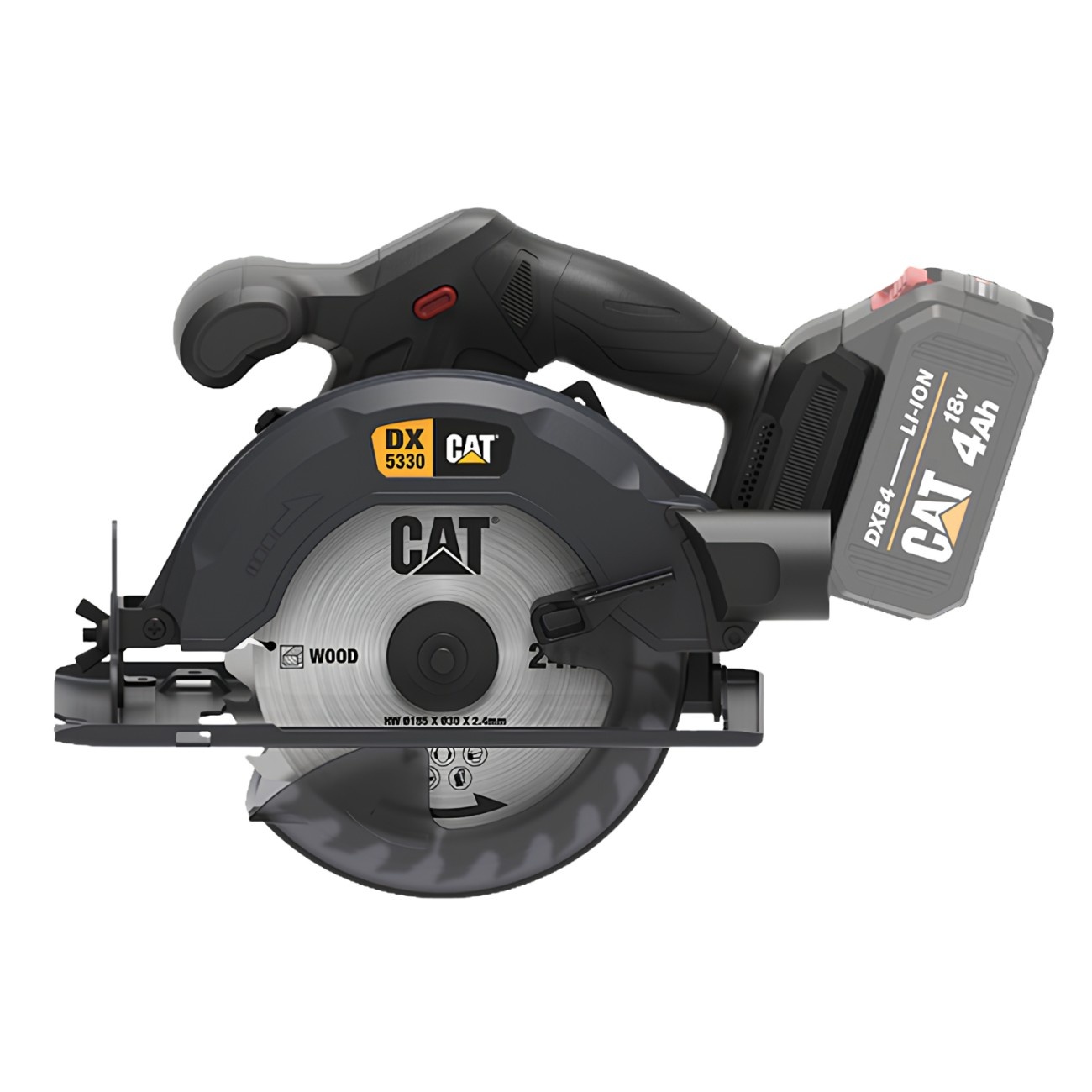 CAT Solo Δισκοπρίονο brushless 185mm 18V DX5330B