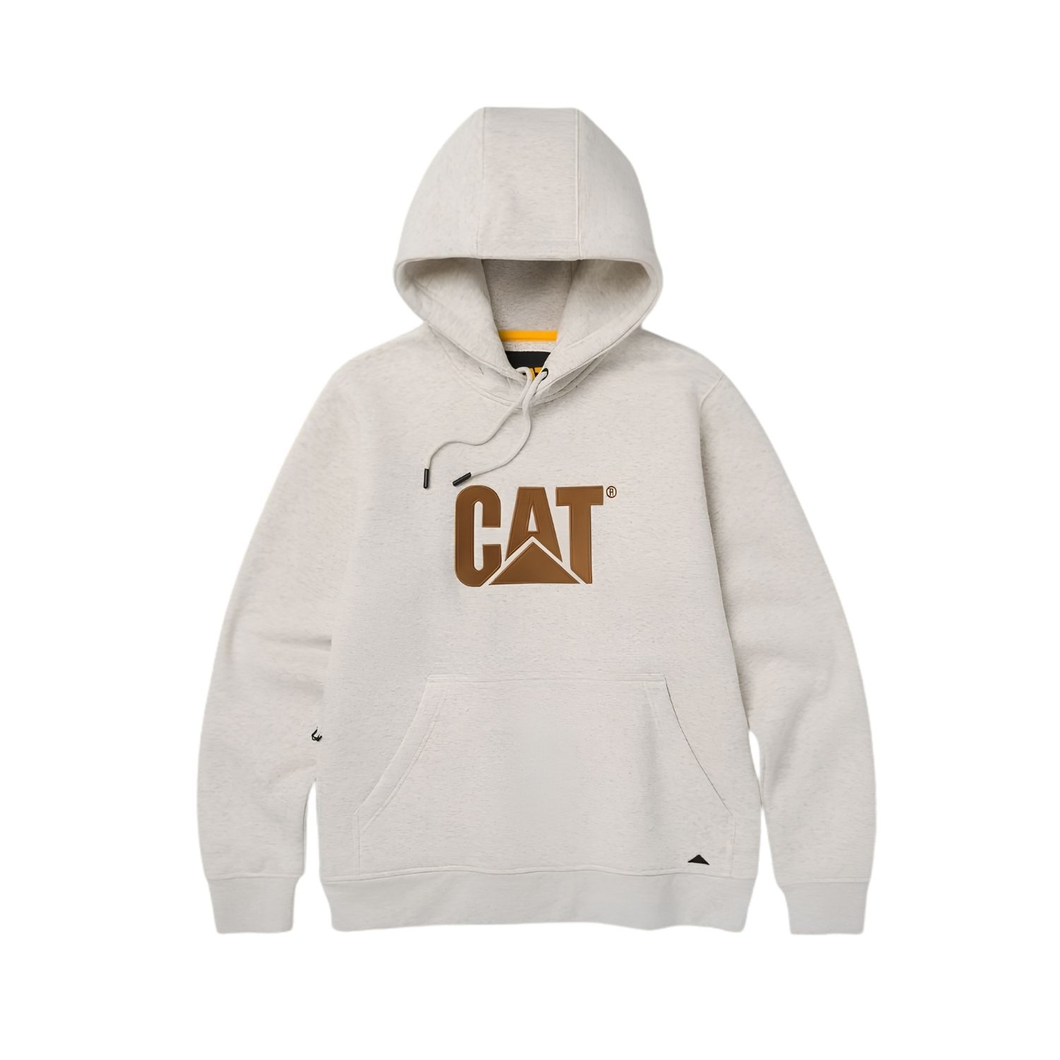 CAT Μπλούζα φούτερ με κουκούλα trademark κρεμ/μπεζ M 1050048