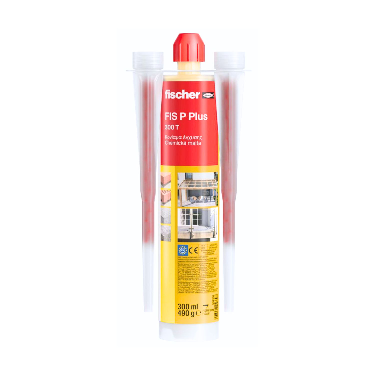 Fischer FIS P 300 T Χημικό βύσμα σε φύσιγγα (gr)