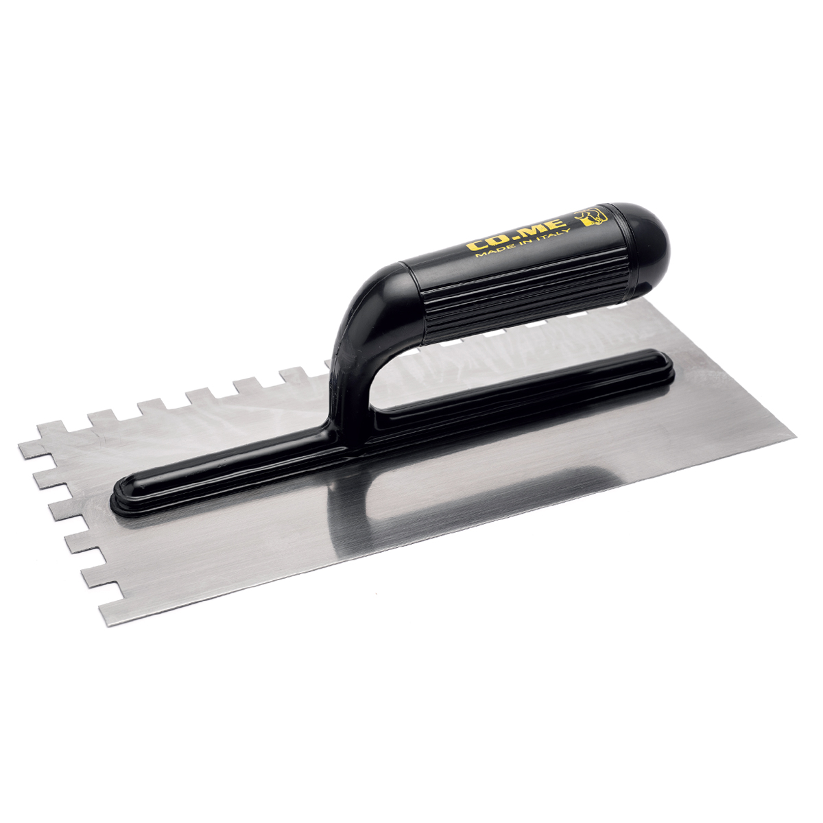 COME Σπάτουλα κόλλας πλαστική λαβή 10Χ10 280x120x0,6mm 320PL-D