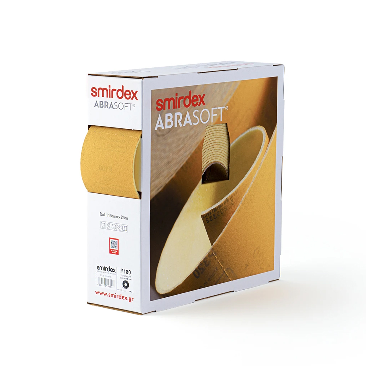 SMIRDEX Ρολό abrasoft 135SP P320 115*125mm-25m ρολό