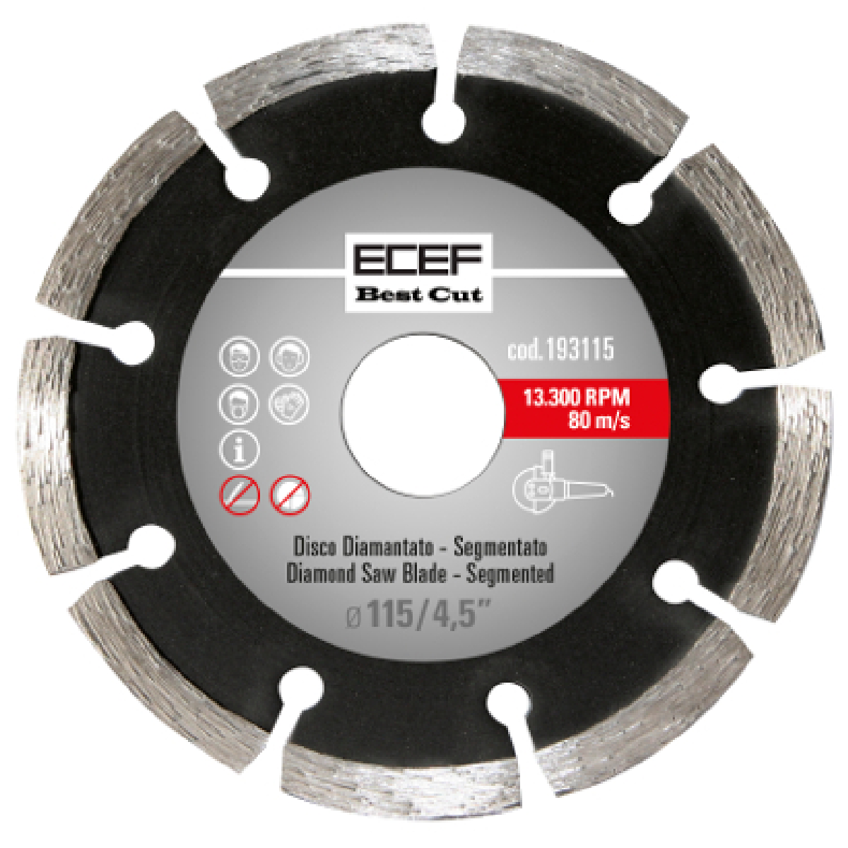 Δίσκος διαμαντέ Laser Pro 115mm 193115