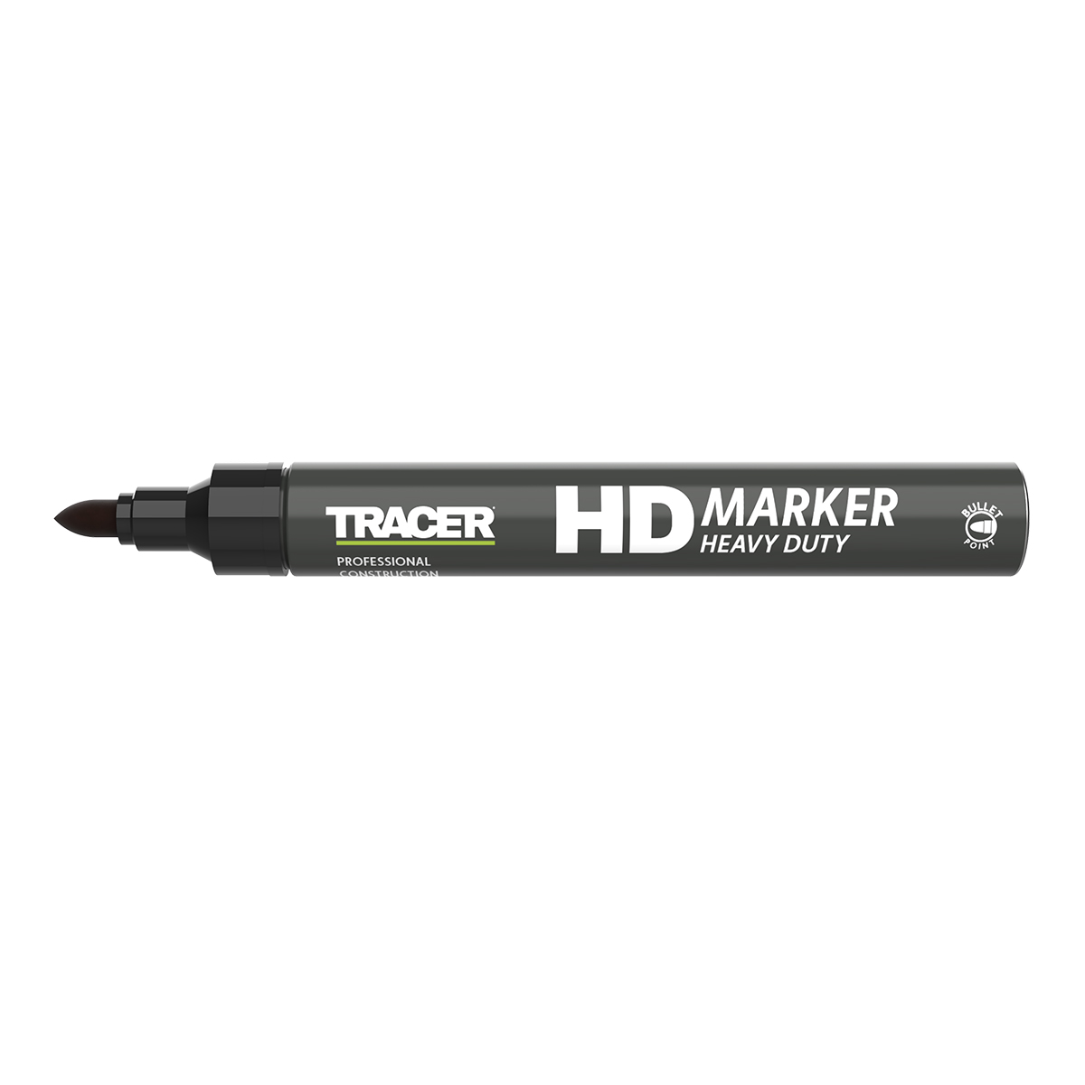 TRACER Μαρκαδόρος ανεξίτηλος βαρέως τύπου μαύρος AHD1