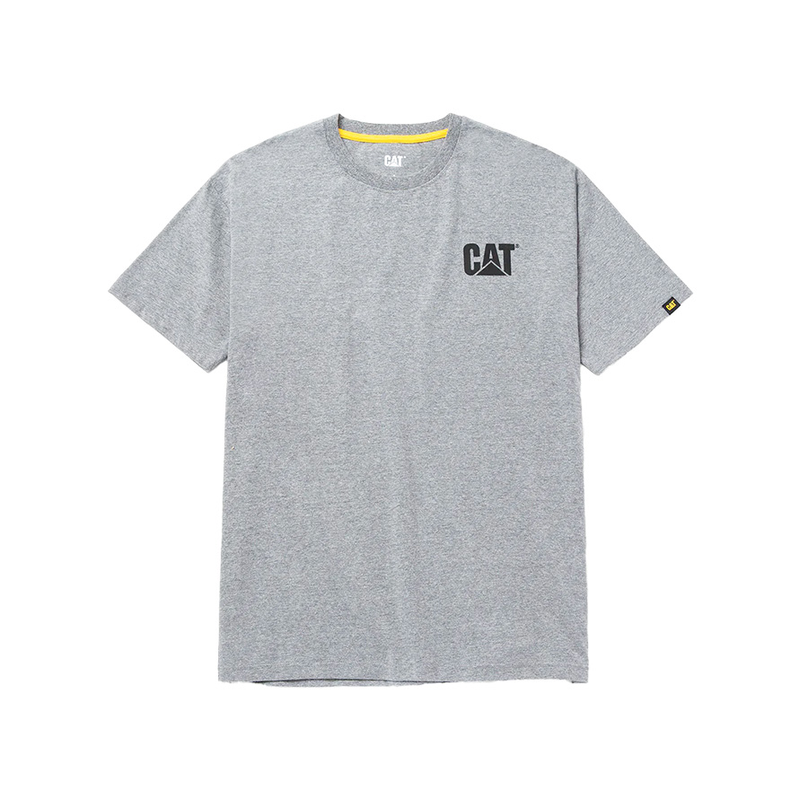 CAT Μπλουζάκι κοντομάνικο γκρι trademark tee XL W05324-004