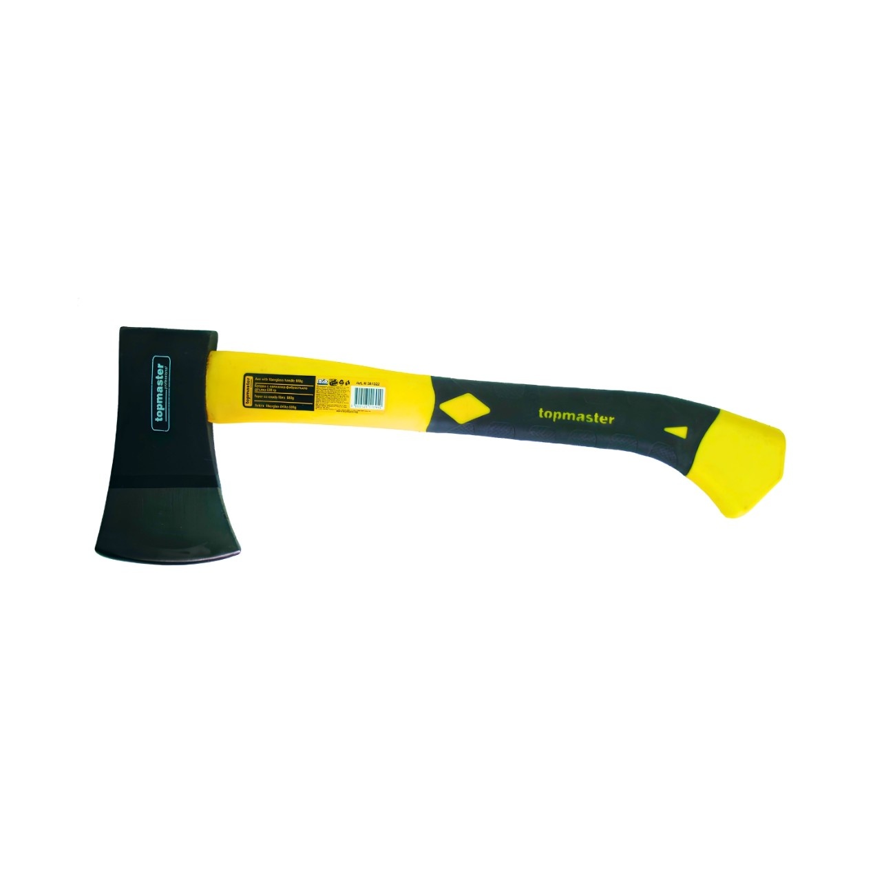 TOP MASTER Τσεκούρι πλαστική λαβή 680gr 381322
