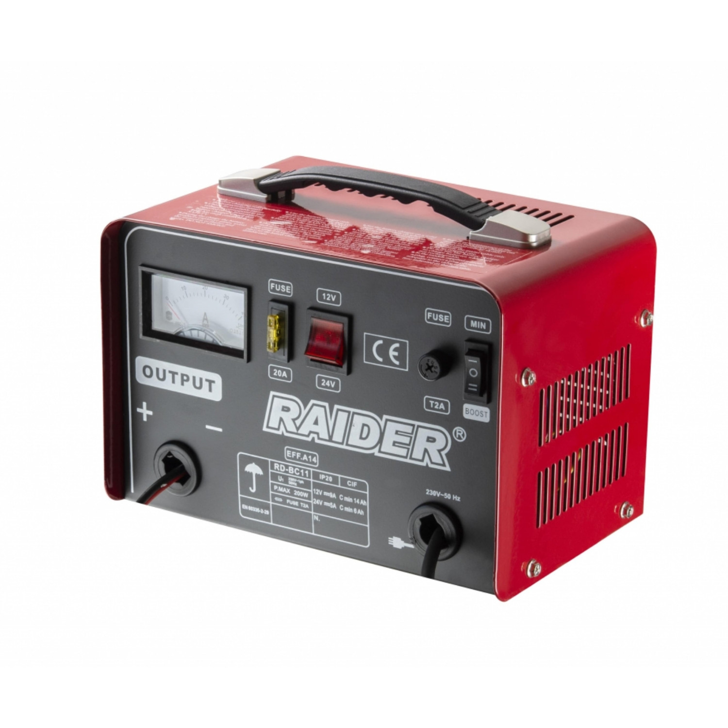 RAIDER Φορτιστής μπαταρίας RD-BC11 110W/9A 129963