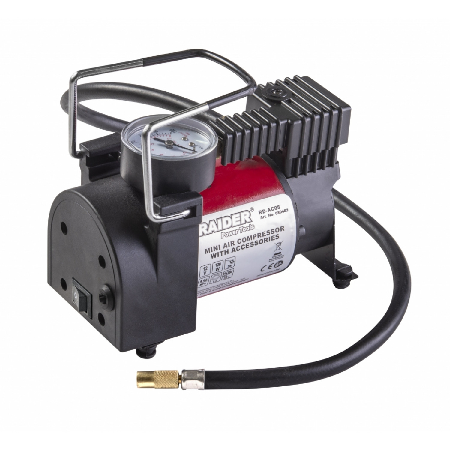 RAIDER Κομπρεσέρ αέρος αυτοκινήτου RD-AC05 12V 089402