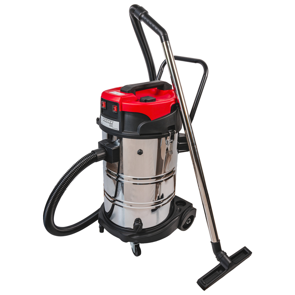 RAIDER Σκούπα υγρών/στερεών 2x1200W με κάδο 60lt RDP-WC13 090332