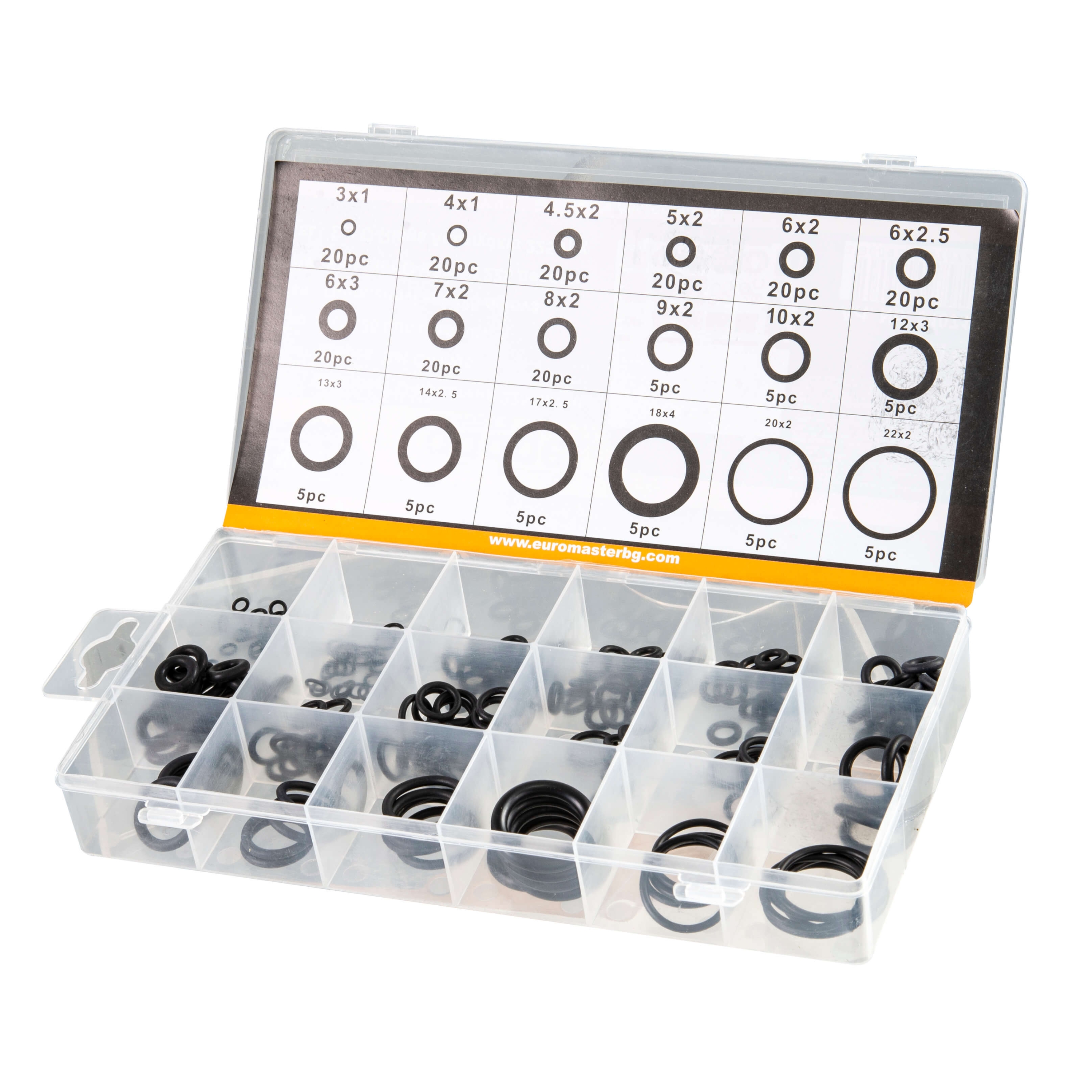 GADGET Λαστιχάκια 0-ring 225τεμ. 540718