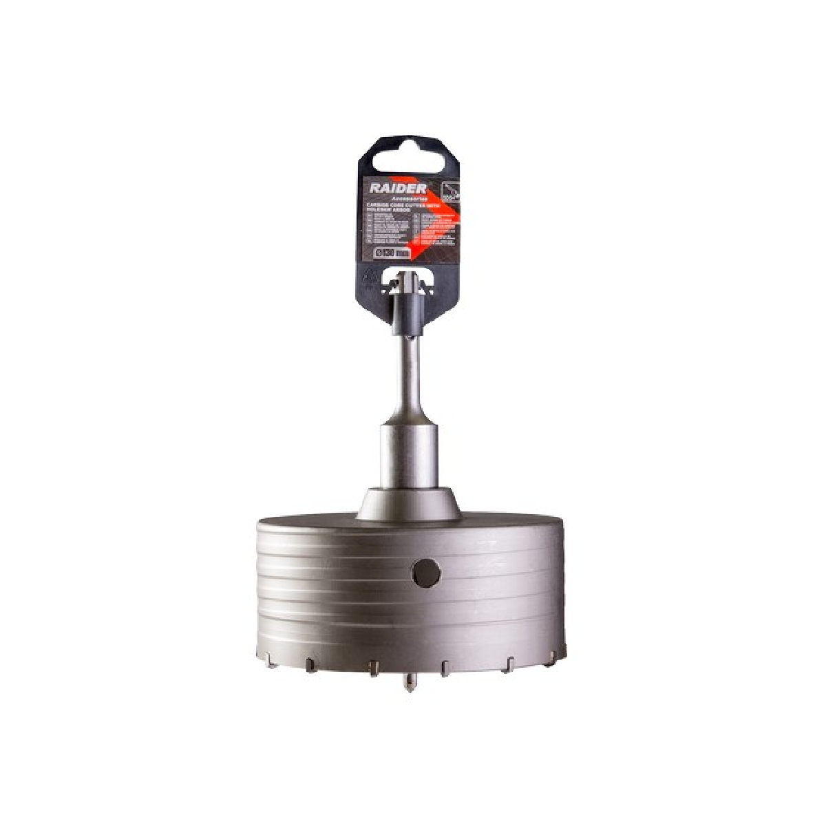 RAIDER Ποτηροκορώνα Φ130mm με κεντραδόρο SDS-plus 154817