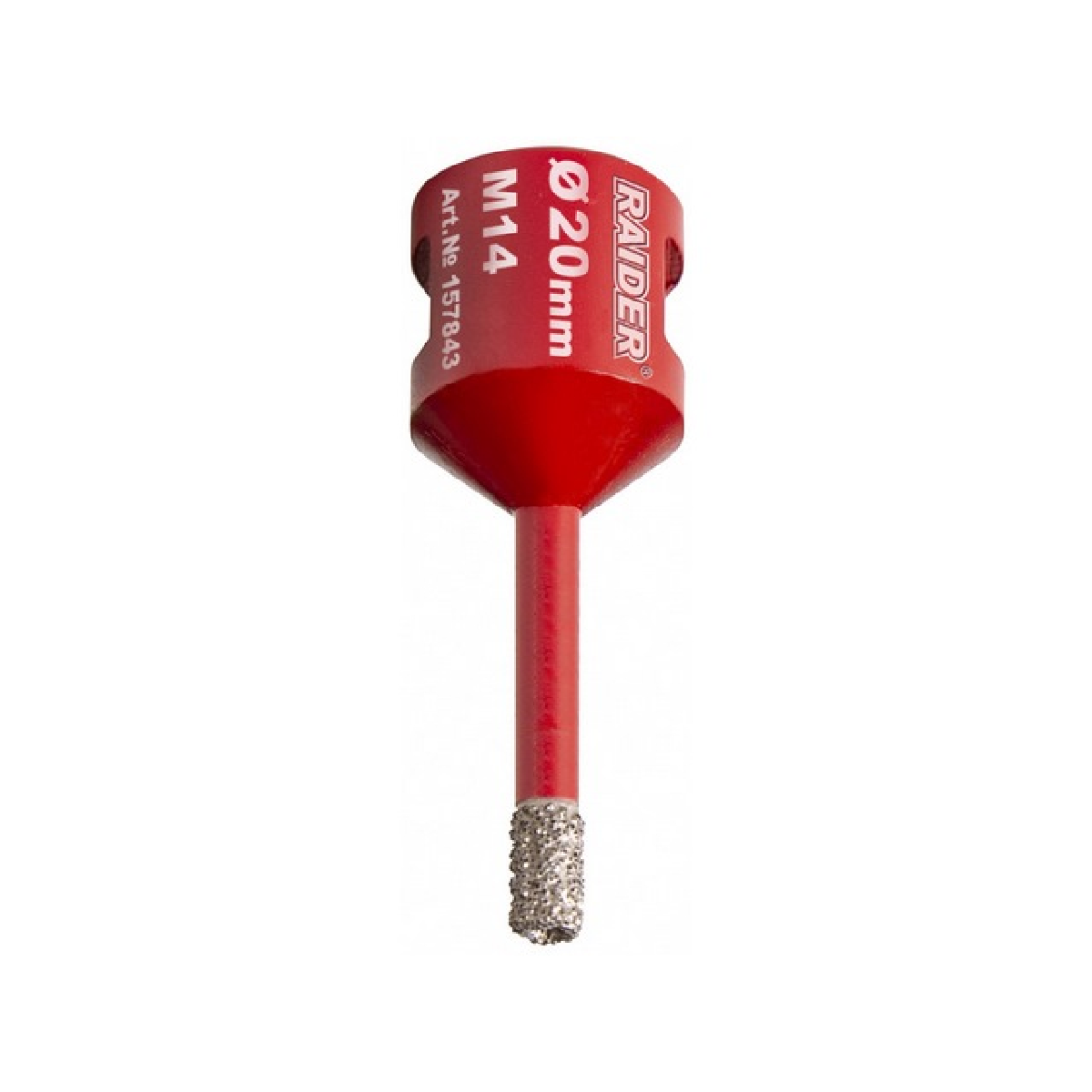 RAIDER Ποτηροτρύπανο διαμαντέ  M14 Φ20mm 157843