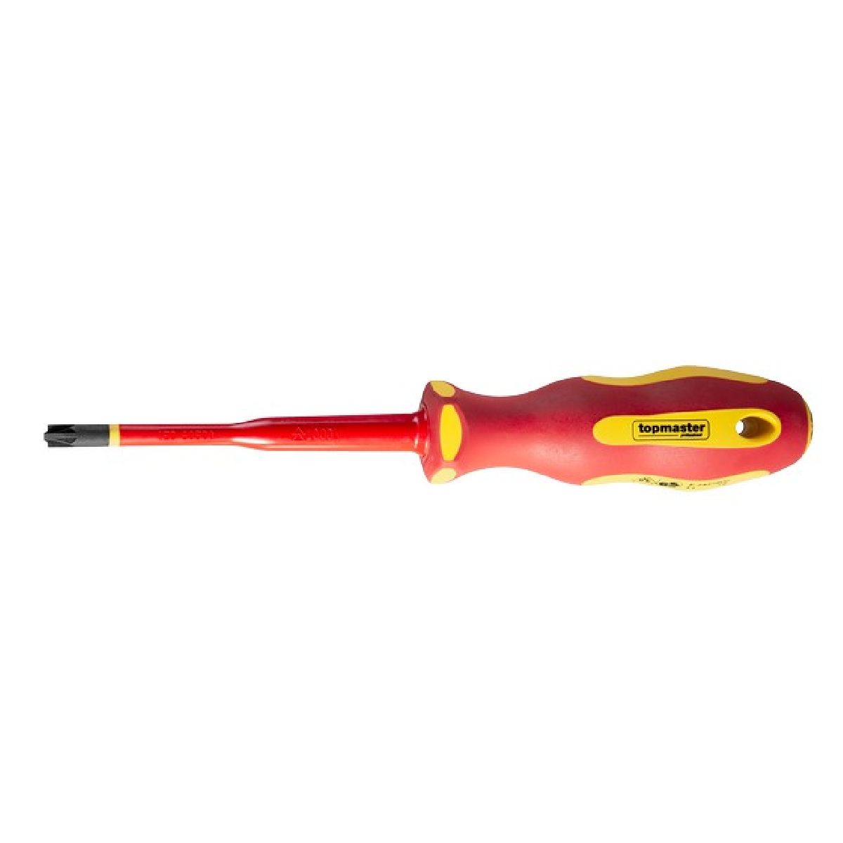 TOP MASTER Κατσαβίδι ηλεκτρολόγου VDE 1000V PZ/S2x100mm 220101