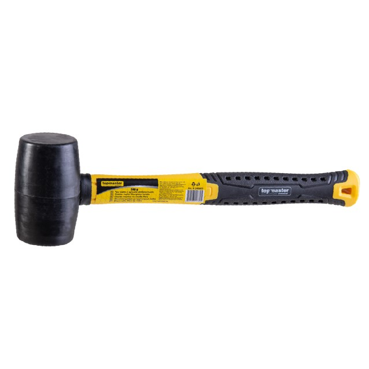 TOP MASTER Ματσόλα μαύρη εργονομική λαβή 340gr 240903