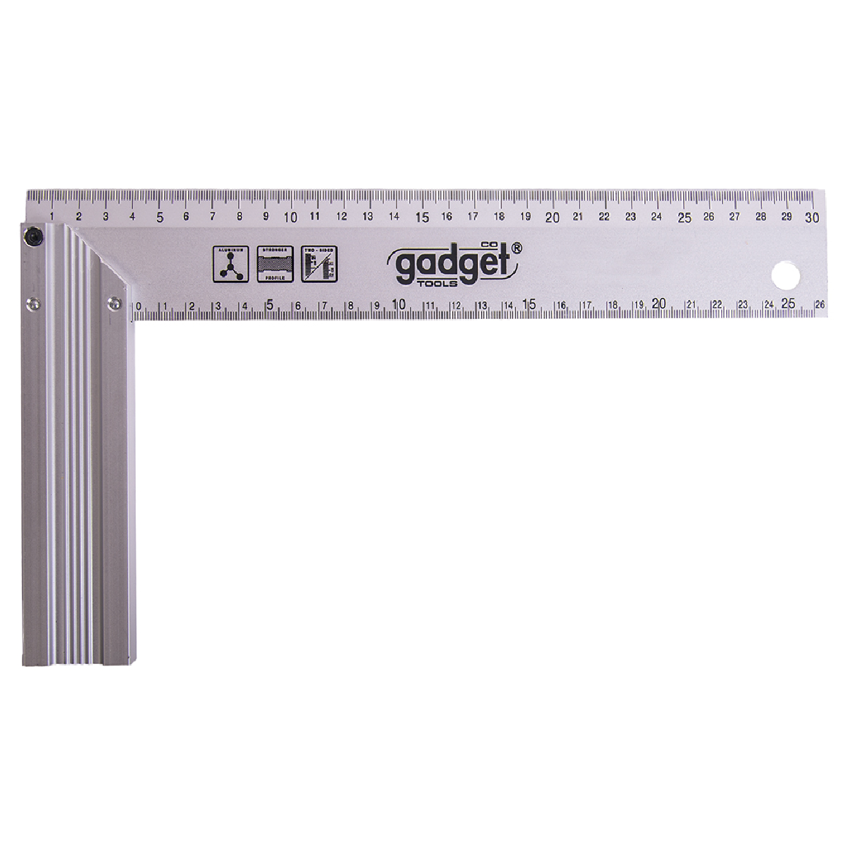 GADGET Γωνία μαραγκών αλουμινίου 250mm 280901